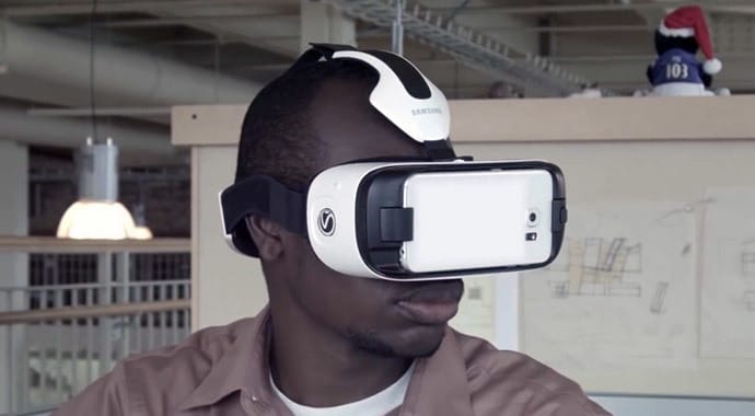 Imagem oculos VR de Realidade Virtual Vray para Revit