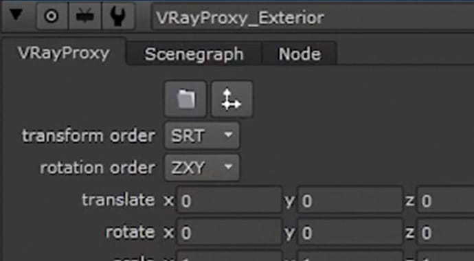 V-Ray for NUKE Proxy Objects