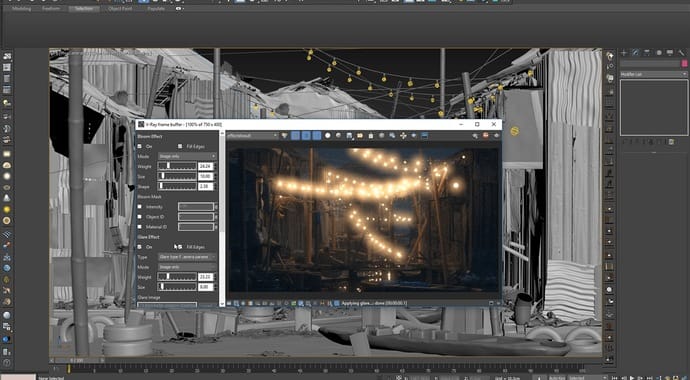 how to use vray ambient light in 3ds max