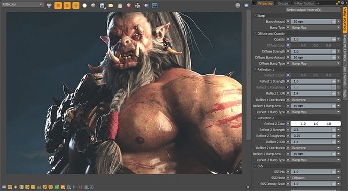 V-Ray for
                MODO Alsurface