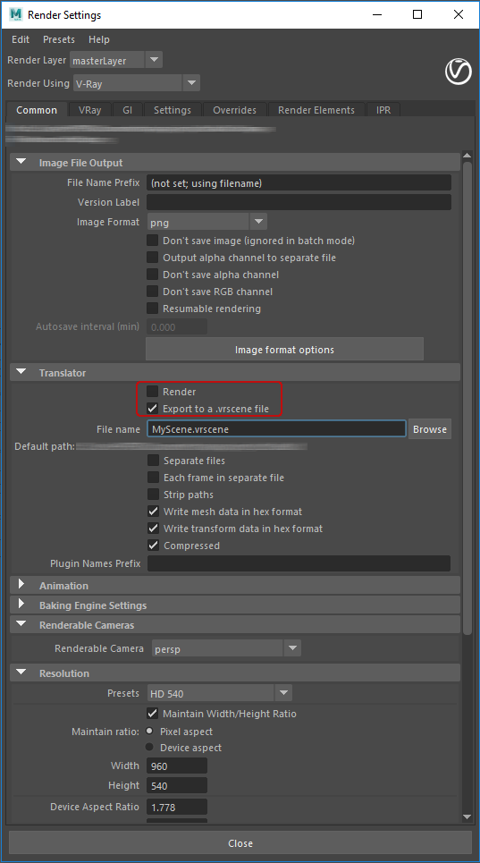 How To Move V Ray Scenes Between Applications Chaos Group