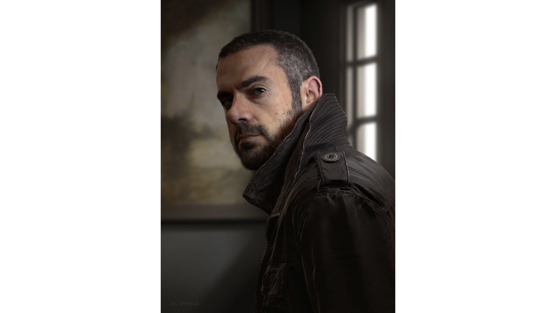 Richard Spriggs portrait Ian Spriggs