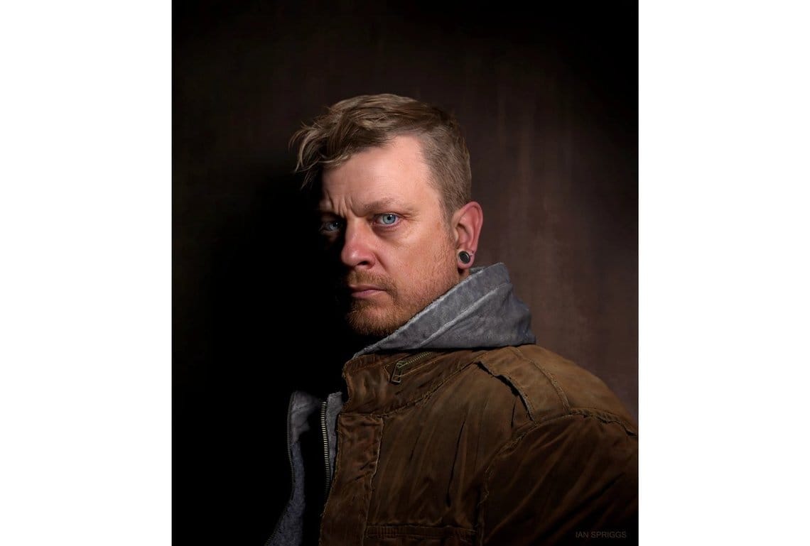 Sean Frandsen portrait Ian Spriggs